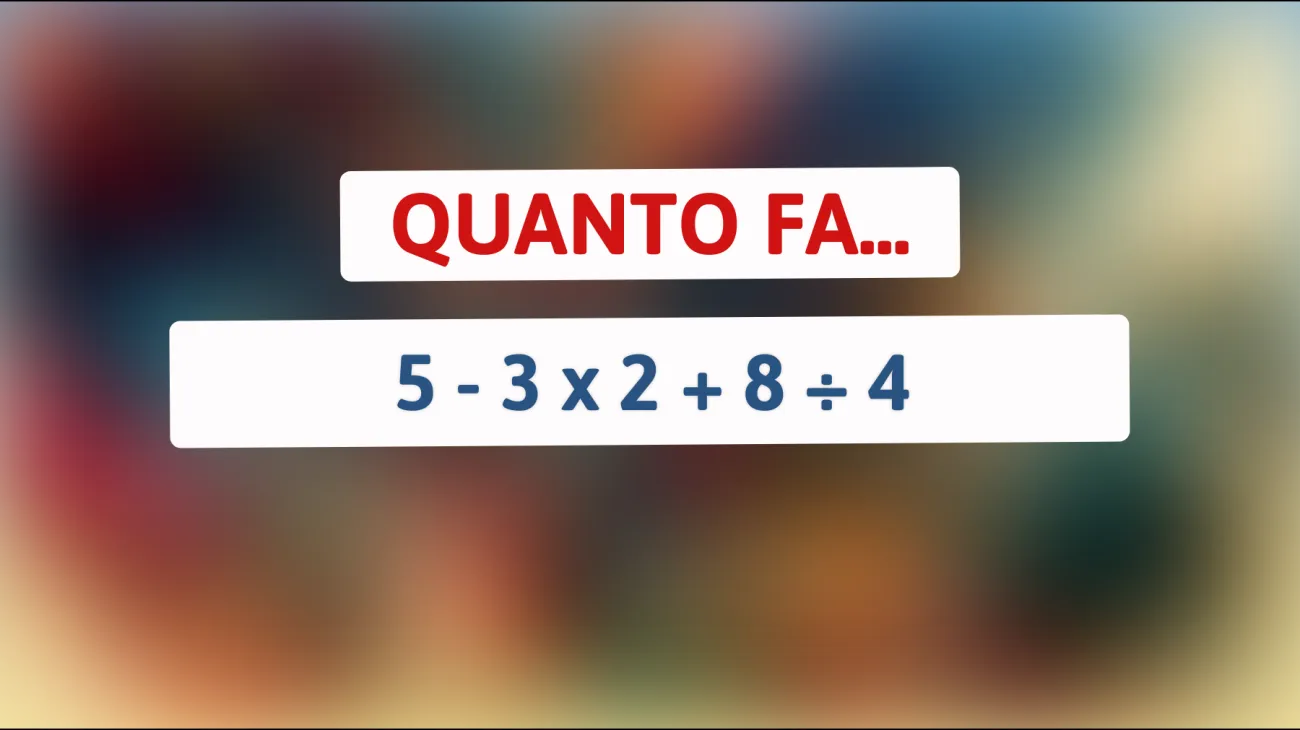 Questo enigma matematico semplice sta mettendo in crisi anche le menti più brillanti: Riuscirai a risolverlo?"
